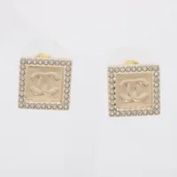 CHANEL - シャネル ココマークラインストーン フェイクパール