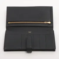 エルメス ベアーン シェーブル ロングウォレット 最短当日発送【新品未使用】2022年製 エルメス ベアンスフレ