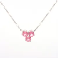 ティファニー アリア ピンクトルマリン ネックレス TIFFANY&Co. ティファニー ネックレス レディース アリア 3P