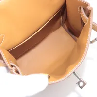 エルメス ケリー アッカド PM ショルダーバッグ ナチュラルサブレ HERMES - エルメス ケリー アッカド PM ショルダーバッグ ナチュラル
