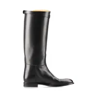 エルメス ジャンピング レザー ロングブーツ EU37 1/2