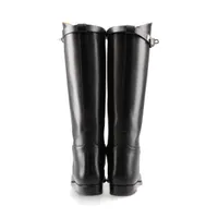 エルメス ジャンピング レザー ロングブーツ EU37 1/2