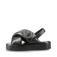 超美品プラダ　　バックスリングサンダル35 超美品プラダ バックスリングサンダル35