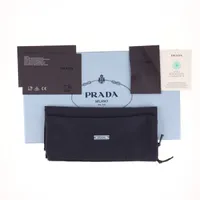 PRADA 黒 ストラップ付きパンプス　サイズ36 箱付き PRADA プラダ ストラップパンプス レザー パテント エナメル