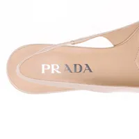 PRADA＊パテントレザーパンプス トライアングルロゴ&チェーン 楽天市場】【7/25～27限定・最大2万円OFFクーポン配布中】PRADA