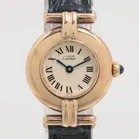 カルティエ マストコリゼ ヴェルメイユ 590002 925×革 QZ