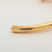 セリーヌ ノット バングル GP ゴールド A3588013｜中古ブランド