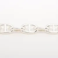エルメス シェーヌダンクルMM ブレスレット 13コマ 925 48.9g