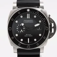 パネライ サブマーシブル クアランタクアトロ PAM01288 SS×ラバー AT