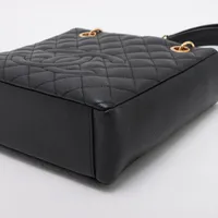 【匿名配送】シャネル PST キャビアスキン チェーン トートバッグ CHANEL】シャネル PST チェーントート ショルダーバッグ