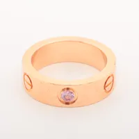 カルティエ ラブリング Au750 ピンクサファイア 10.5号 CARTIER カルティエ ラブリング ピンクサファイア #48 リング