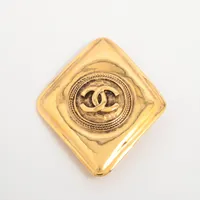 シャネル ココマーク ブローチ GP ゴールド A3589647｜中古ブランド品