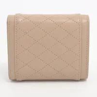 レザー　長財布 ベージュ COACH コーチ 財布 ラウンドファスナー長財布 シグネチャー