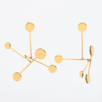 セリーヌ ピアス ゴールド 両耳 セリーヌ ゴールド ピアス(両耳用