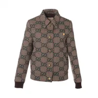 GUCCI テーラードジャケット グッチ 18年 ウール テーラードジャケット 36 レディース