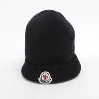 【特価】モンクレール　BERRETTO TRICOT UNI ニット帽 モンクレール BERRETTO TRICOT 2022 ニットキャップ UNI ウール