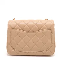 CHANEL マトラッセ17 ミニマトラッセバッグ シャネル ミニマトラッセ17 キャビアスキン シングルフラップ