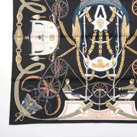 エルメス カレ90 STATELY WHEELS ステイトリー ホイールズ スカーフ