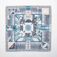エルメス スカーフ カレ 90 オブジェ・ドゥ・キュリオジテ エルメス カレ90 Objets de Curiosite オブジェ ドゥ