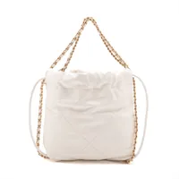 【淡いカラーが可愛い】シャネル22 ミニショルダーバッグ CHANEL シャネル22 ミニハンドバッグ_CCマーク さくらピンク