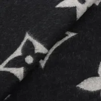 ルイ・ヴィトンカシミヤマフラー! 定番 ルイヴィトン モノグラム ウールマフラー 偽物 エシャルプ