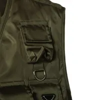 プラダ トライアングルロゴ 23年 ナイロン ベスト XL メンズ
