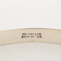 ティファニー　ナイフエッジ　バングル　925 ティファニー ナイフエッジ バングル 925 17.6g シルバー