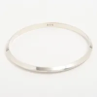 【美品】Tiffany & Co.  ナイフエッジ　バングル　シルバー925 TIFFANY&Co. ティファニー バングル ブレスレット ナイフエッジ