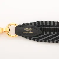 HERMES エルメス キャンバス×レザー サングル カヴァル HERMES エルメス ショルダーストラップ サングル カヴァル
