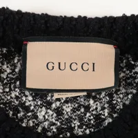 GUCCI 半袖ニット S 黒 ロゴ付きカシミヤ100% 楽天市場】GUCCI(グッチ) サイズ:M 97SS レーヨン 半袖ニット