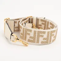 【専用】 フェンディ ショルダーストラップ キャンバス×レザー ズッカ フェンディ ズッカ ショルダーストラップ キャンバス×レザー