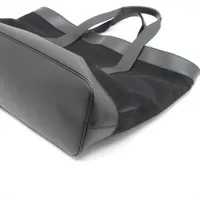 バレンシアガ ネイビートート キャンバス トートバッグ ブラック