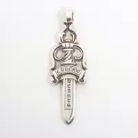 クロムハーツ ラージダガー 925 ペンダントトップ チャーム シルバー
