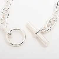 エルメス シェーヌダンクルGM ブレスレット 925 86.8g シルバー