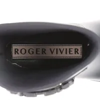 ロジェヴィヴィエ　テンペット ヴィヴ ストラス ブーツ　ラバー　黒　37サイズ 楽天市場】Roger Vivier ロジェ ヴィヴィエ テンペット ヴィヴ