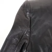 アレキサンダーマックイーン ラム レザージャケット 38