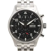IWC パイロットウォッチ クロノグラフ 41 IW388102 SS AT 青文字