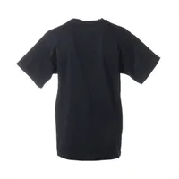 グッチ ブラックコットンTシャツ Cotton jersey T-shirt with Gucci print in black | GUCCI® US