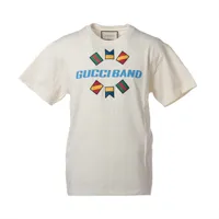 未使用級　現行　グッチ　GUCCY INTERNAIVE　Tシャツ　アイボリー 未使用級 現行 グッチ GUCCY INTERNAIVE Tシャツ アイボリー