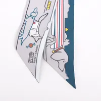 エルメス ツイリー Les Chiens Parisiens パリジャンの犬