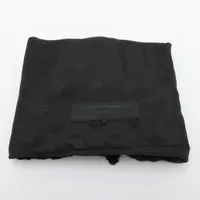クロムハーツ　ジリアン　巾着　ショルダーバッグ　ブラック　レザー　クロス クロムハーツ/CHROME HEARTS JILIAN ジリアン ラージクロス