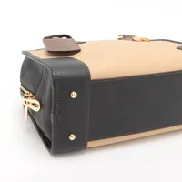 本物 ロエベ ハンドバッグ レディース アマソナ28 ダークブラウン アナグラム LOEWE ロエベ アマソナ28アナグラム バッグ アマソナ レザー