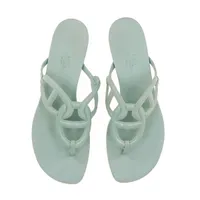 エルメス エジェリ ラバー サンダル 39 レディース ミント