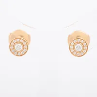ティファニー サークレット ダイヤ ピアス 750(PG) 2.2g