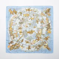 エルメス　スカーフ　カレ90 les amazones Hermès Les Amazones Carré 90 Silk Scarf ○ Labellov ○ Buy