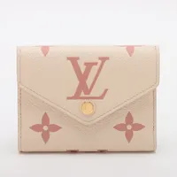 ルイヴィトン バイカラーモノグラムアンプラントポルトフォイユヴィクトリーヌ LOUIS VUITTON】ルイヴィトン『バイカラー モノグラム アン