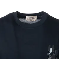 エルメス コットン Tシャツ XS メンズ ネイビー 代理店タグなし