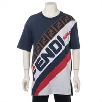 【新品未使用】FENDI ズッカ マルチカラー コットン Tシャツ Yahoo!オークション - FENDI フェンディ マルチカラー コットン