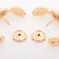 MK！！HERMES シェーヌダンクル アンシェネ　pg ピアス HERMES - HERMES エルメス シェーヌダンクルアンシェネ ピアス