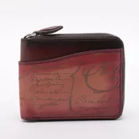 廃盤 25万円 ベルルッティ カリグラフィースクリットレザー三つ折り財布 廃盤 25万円 ベルルッティ カリグラフィースクリットレザー三つ折り財布